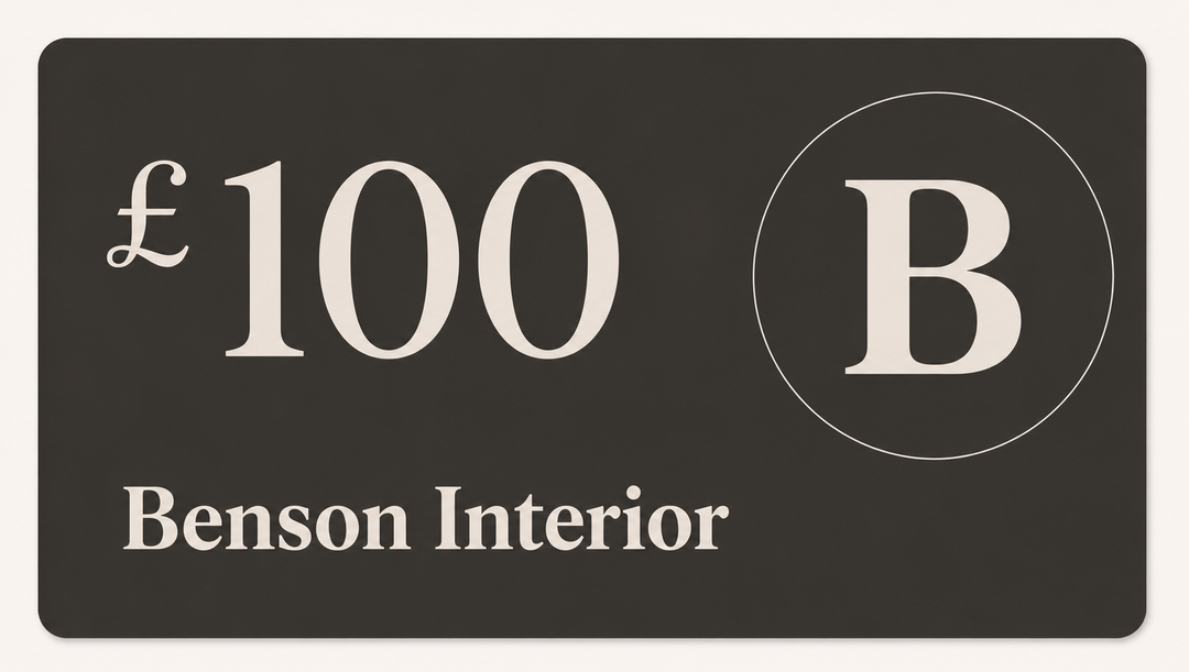 Benson Interior Gift Card